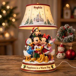 Happiness Is A Warm Hug Acrylic Light Box - Personalized Gifts For Christmas 01natn221026-Homacus