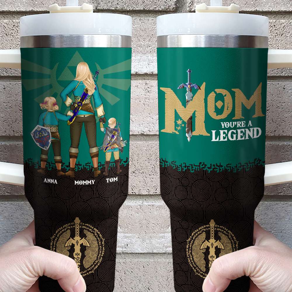 Personalized Gifts For Mom Tumbler Handle 07HUDT150424HG Mother's Day-Homacus