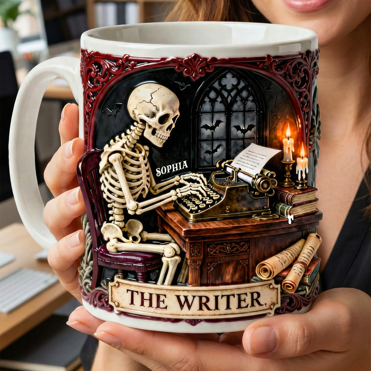 The Writer Coffee Mug - Personalized Gifts for Writers 01naqn120226-Homacus