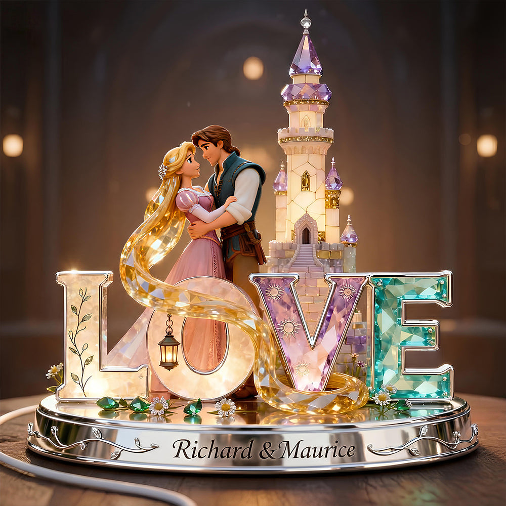 Long-lasting Love Light Box - Personalized Gifts For Couple 03QHDT160126-Homacus