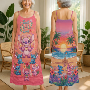Best Mom Suspender Maxi Dress - Personalized Gifts For Moms 03pamg170326-Homacus