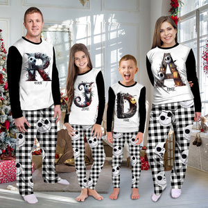 Personalized Gifts For Family Love Movie, Christmas Pajamas 02XQLU181024-Homacus