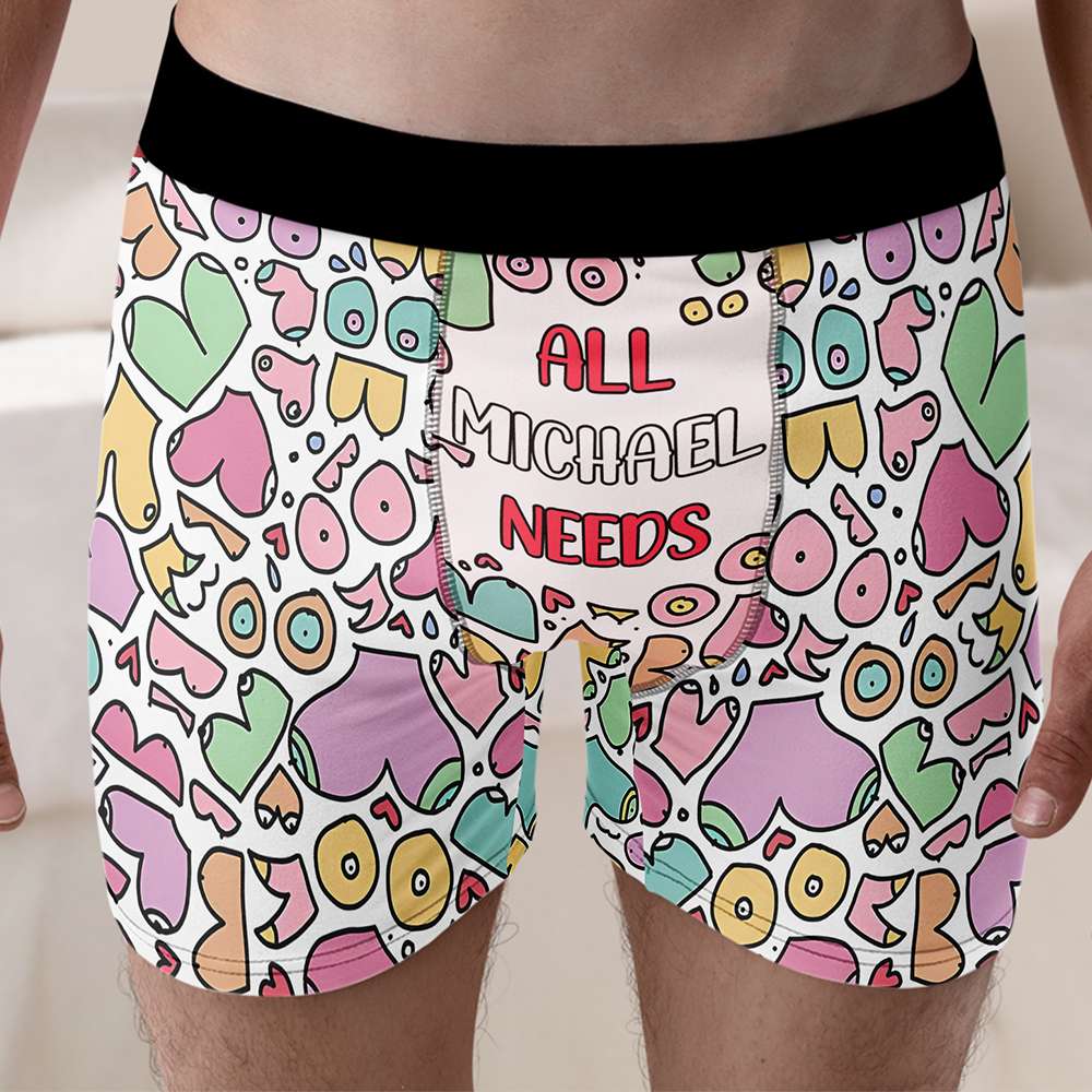 Personalized Gifts For Couple Men's Boxers and Women's Brief 02KAMH031224-Homacus