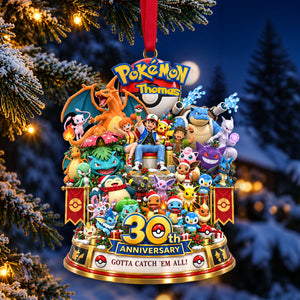 30th Anniversary Adventure Christmas Ornament - Personalized Gifts For Christmas 06ohlu260926