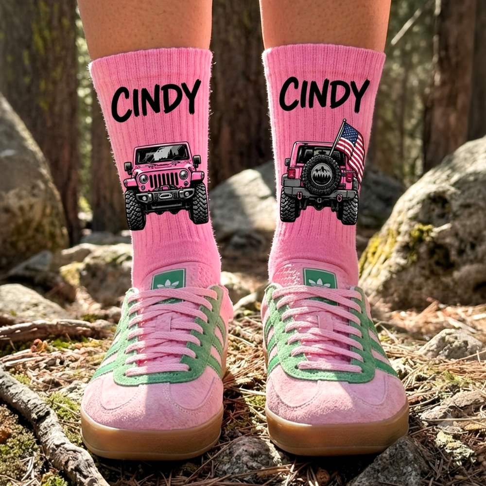 Funny Off-road Journey Middle Tube Socks - Personalized Gifts For Off-road Lovers 03hudt201026