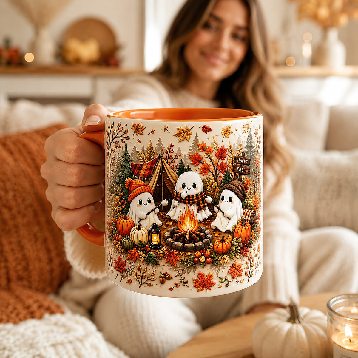Sweet Boo Season Coffee Accent Mug - Personalized Halloween Gifts 03TODT140826