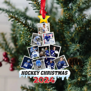 Custom Photo Gifts For Ice Hockey Lovers Ornament 06hupu170824 ct141124-Homacus