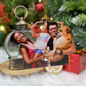 Custom Photo Gifts for Dog Lovers Ornament 137acvp140924-Homacus