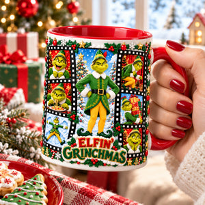 Naughty Pose Christmas Coffee Mug - Personalized Christmas Gifts 04PALU141026-Homacus