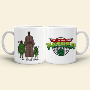 Personalized Gifts For Dad Coffee Mug Turtley Awesome Father 04NATN310523HA-01-Homacus