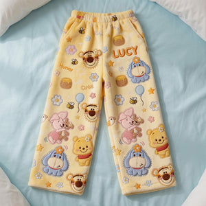 Lovely Characters Pajama Pants - Personalized Gifts 03paqn240626
