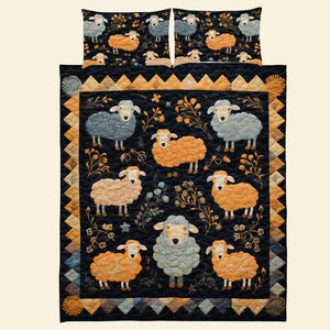 Personalized Gifts For Sheep Lovers Quilt Bed Set 03qnqn061124-Homacus