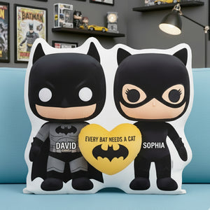 Shadow Couples Shaped Pillow - Personalized Gifts For Couples 05KILU171125-Homacus