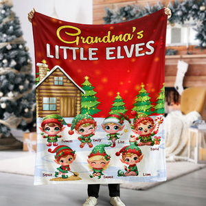 Personalized Christmas Gifts For Grandma Blanket 04xqpu280924-Homacus