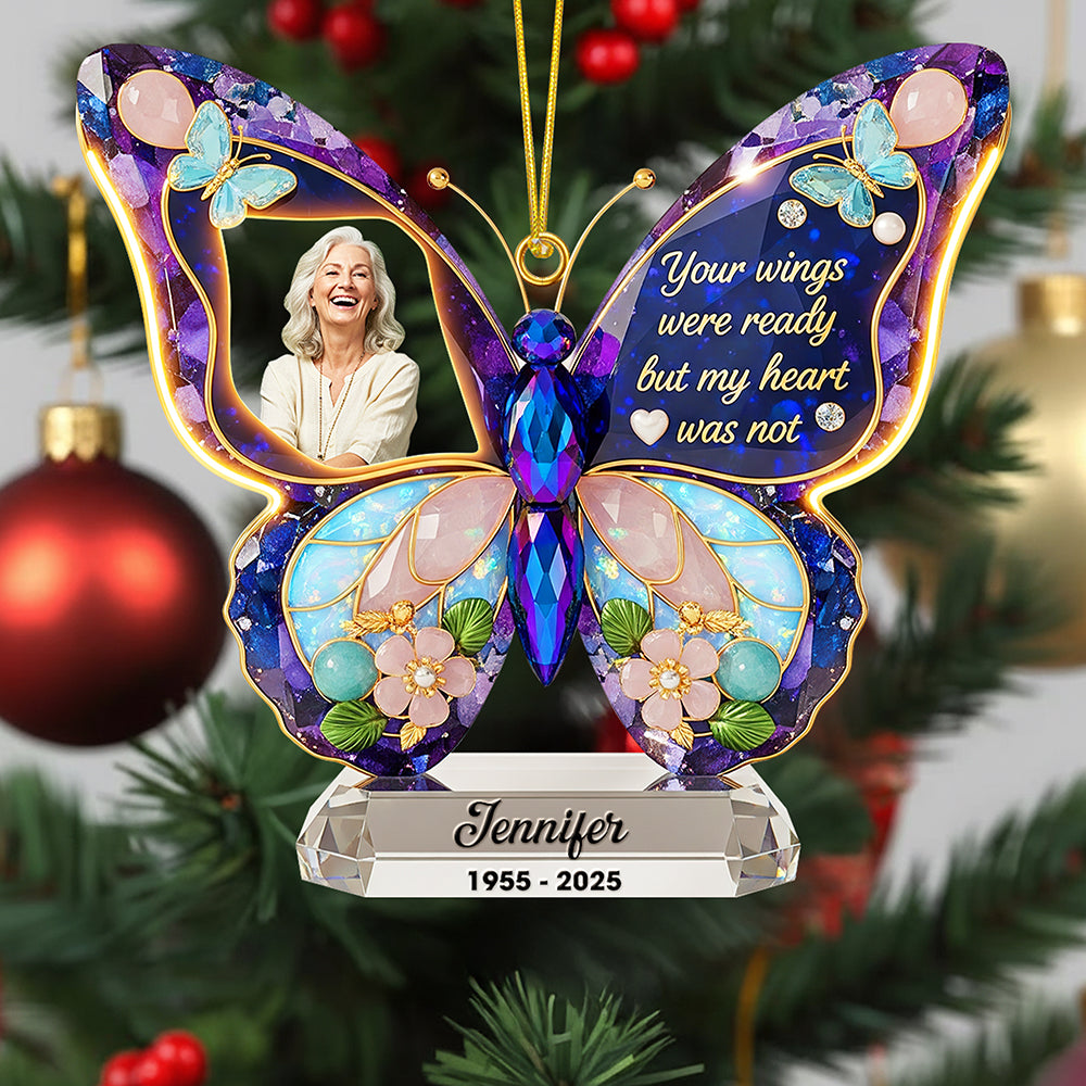 Memorial Christmas Ornament - Custom Photo Gifts For Heaven 04naqn160925-Homacus