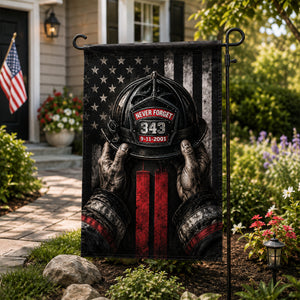Heroic Firefighters Thank For The Sacrifices Memorial Garden Flag 02qhdh040826-Homacus