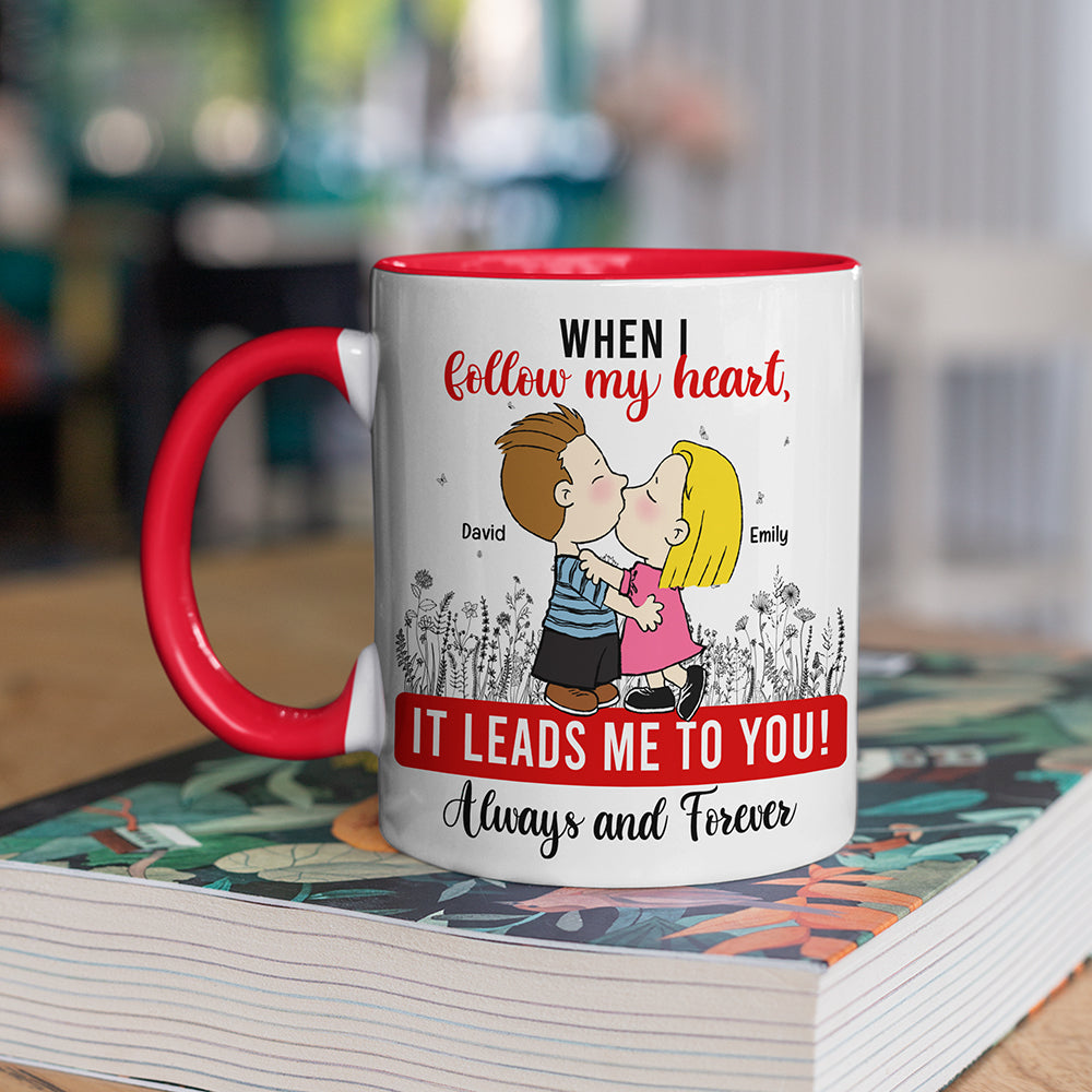 Personalized Gifts For Couple Coffee Mug 01kaqn171224hg Always And Forever-Homacus