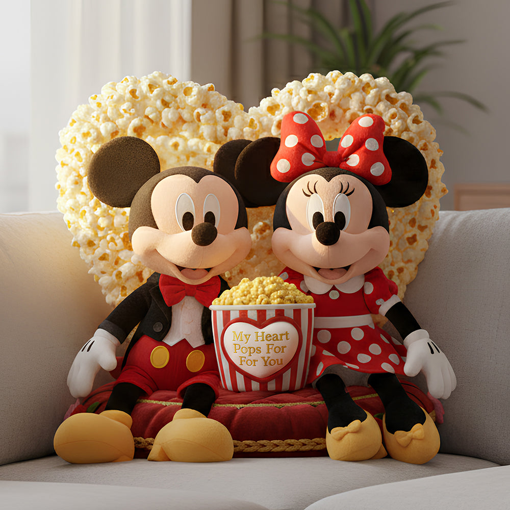 Popcorn Couple Pillow  - Personalized Gifts For Couple 03PADT291125