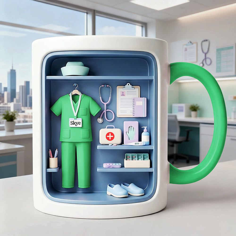 Nurse Coffee Accent Mug - Personalized Gifts For Nurse 03kita241225-Homacus