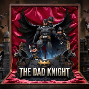 Shadow Dad and Kids Acrylic Plaque - Personalized Gifts For Dad 03tydh190526-Homacus