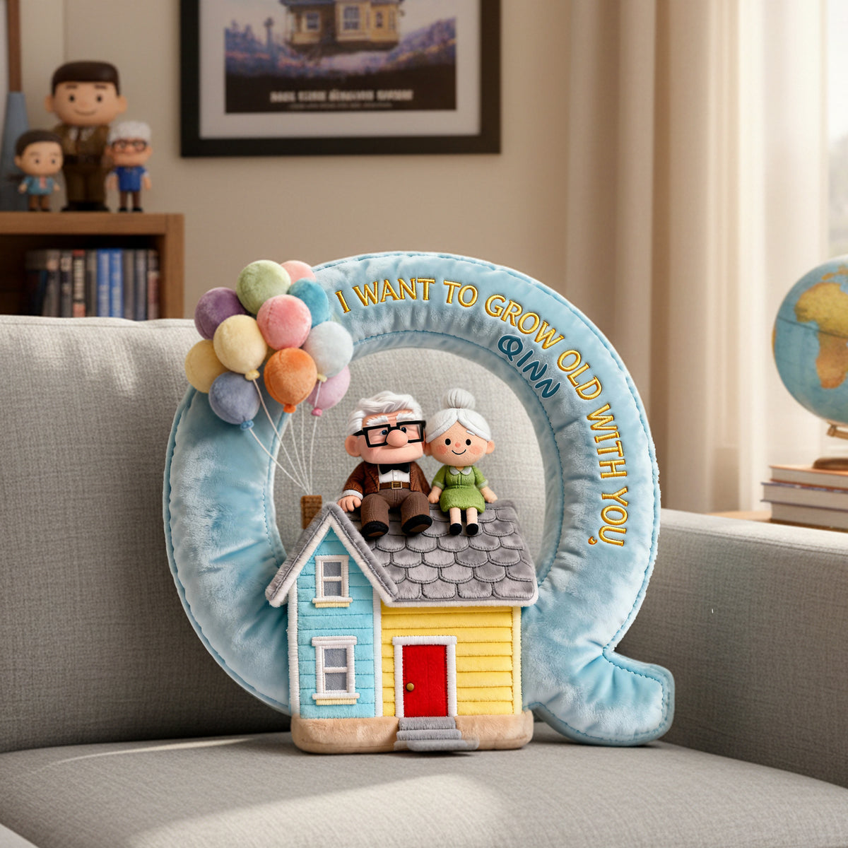 Forever Side By Side Couple Pillow - Personalized Gifts For Couples 02OHLU131225-Homacus