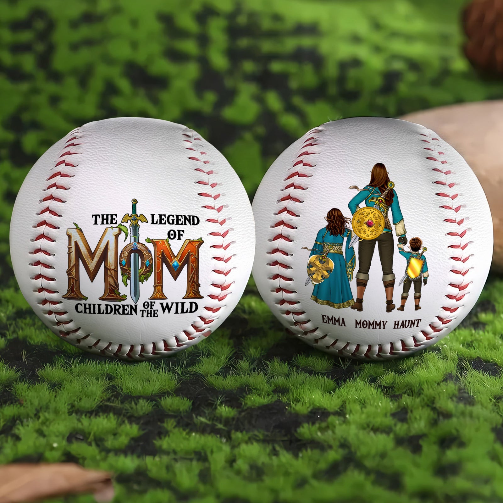 Personalized Gift For Mom Baseball Mother's Day - Legend Of Mom 02HULU060425HG-Homacus