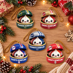 Sport Dumpling Ornament - Personalized Gifts For Sport Fans Christmas Ornament 02HUQN250926