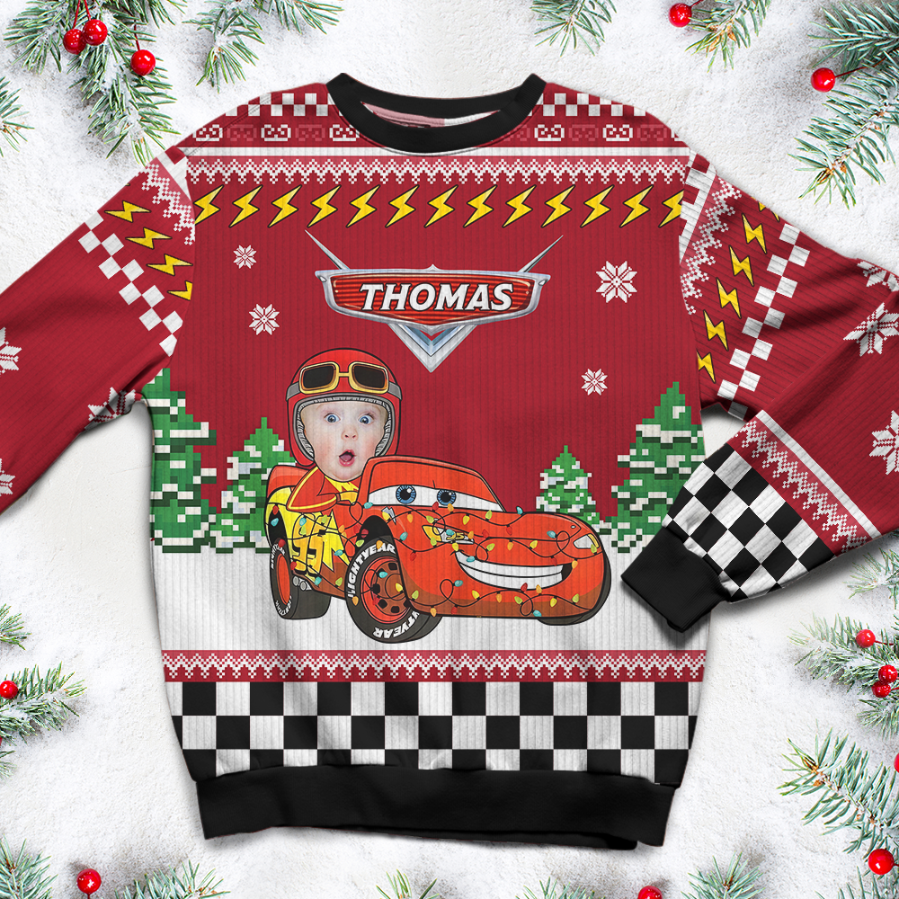 Custom Photo Gifts For Family Ugly Sweater 01kapu251124 LMQN-Homacus