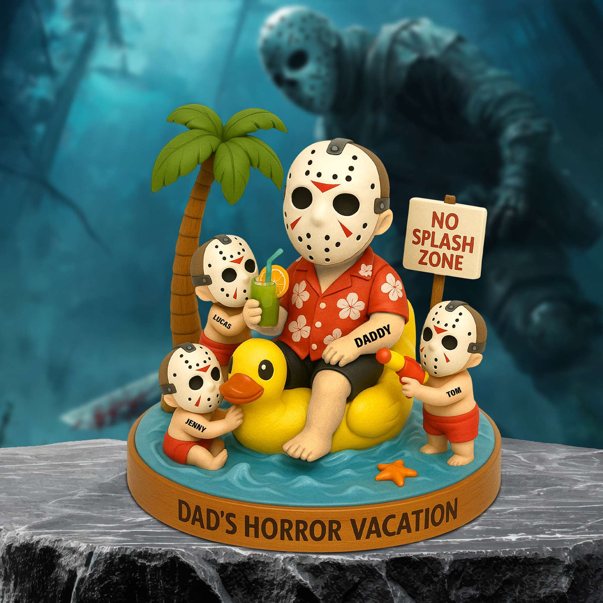 Villain Dad Acrylic Plaque Gifts For Dad 03NATN130525-Homacus