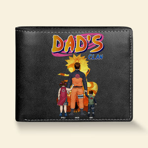 Personalized Gifts For Dad PU Leather Wallet 07qhqn130524pa-Homacus