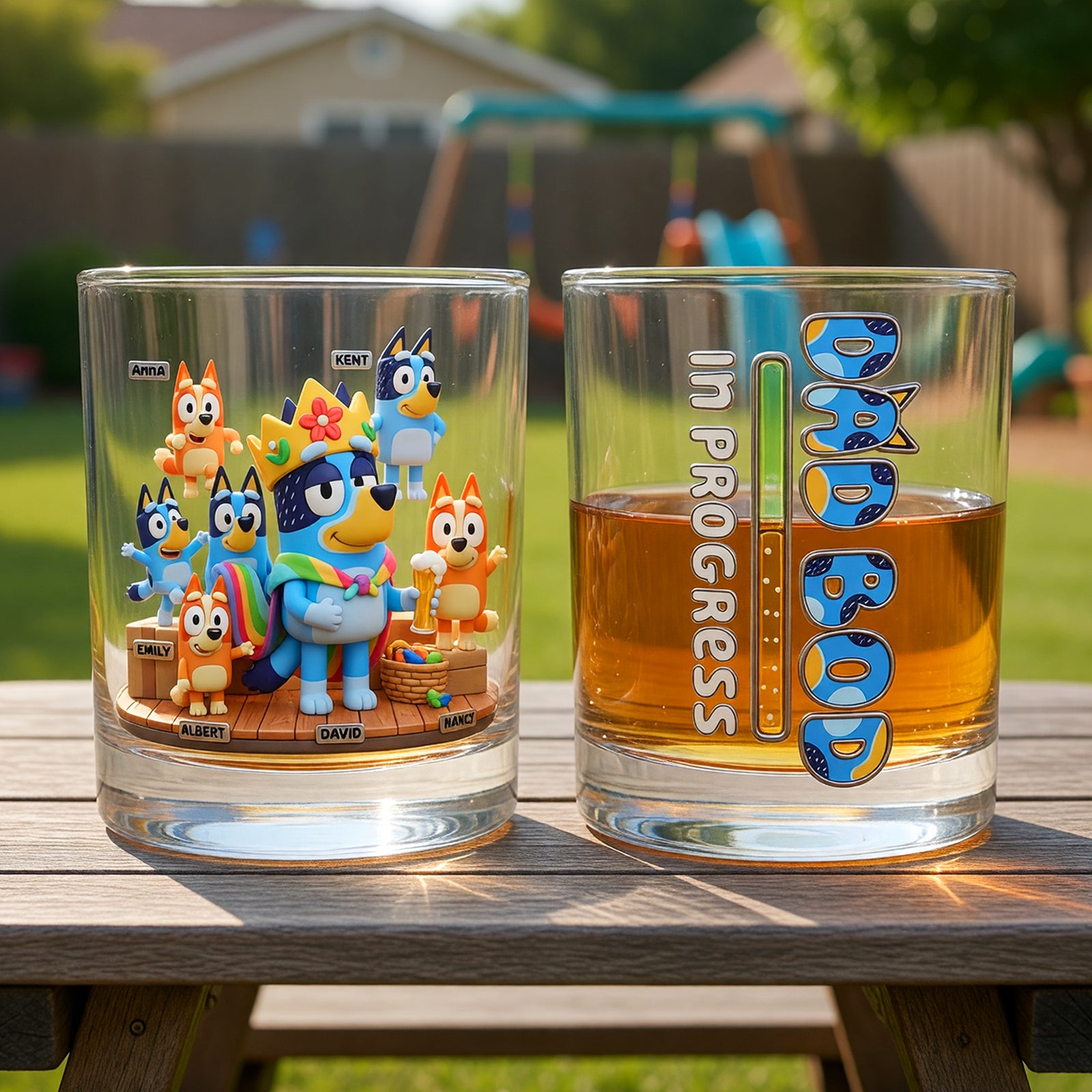 World's Best Dad Whiskey Glass - Personalized Gifts For Dad 05QHQN190526-Homacus