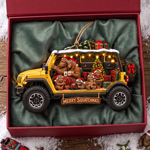 Sasquatching Family Off-road Ornament - Personalized Gifts For Bigfoot Lovers 01qhta241026-Homacus
