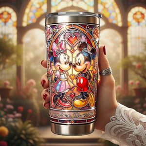 Romantic Couple 20oz Tumbler - Personalized Gifts For Couple 04tota160126-Homacus