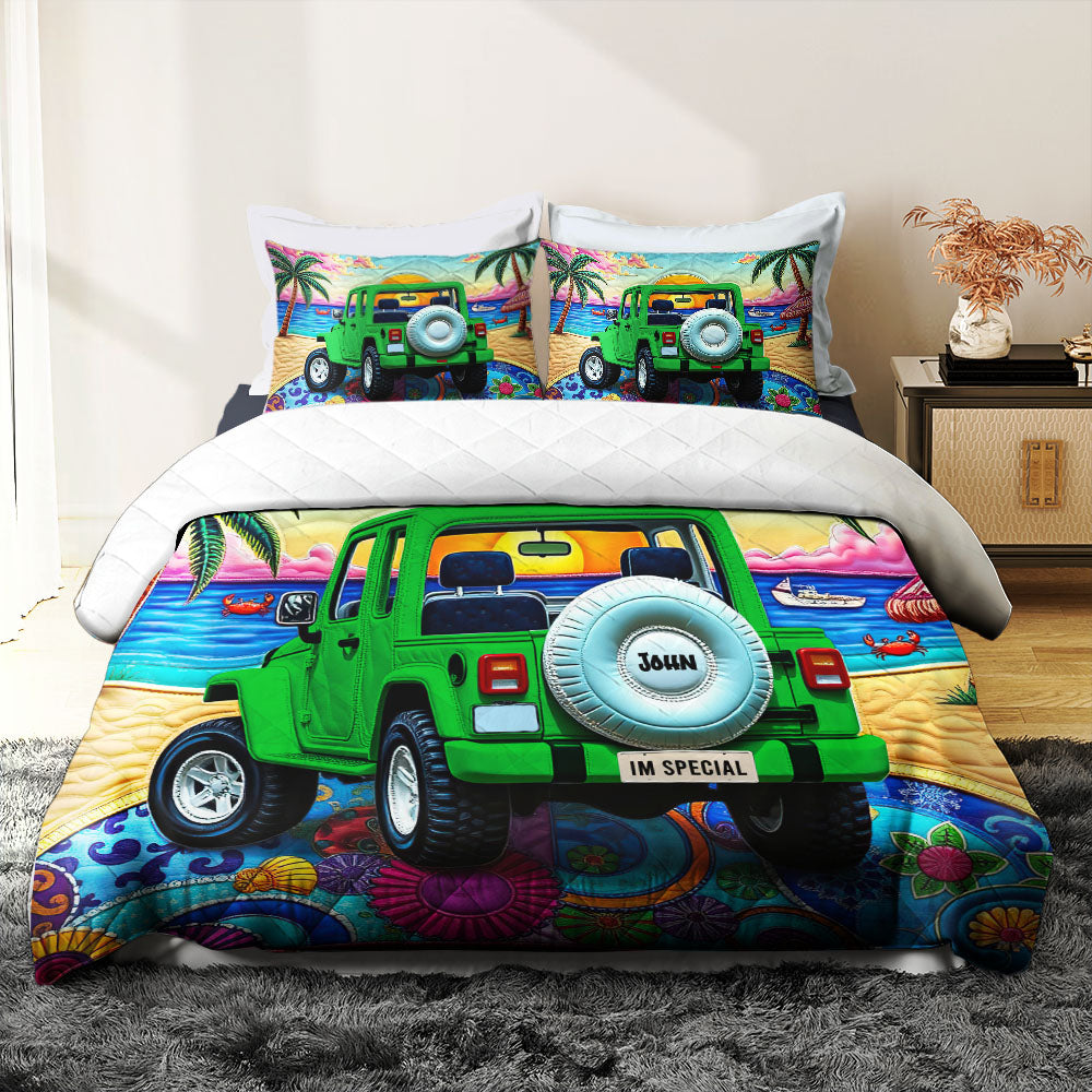 Personalized Gifts For Off Road Lovers Quilt Bedding Set 012HUMH060225-Homacus