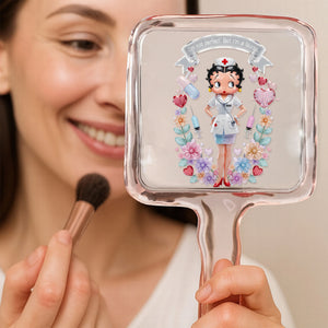 Personalized Gifts For Nurses Handheld Mirror 05PATN171225-Homacus