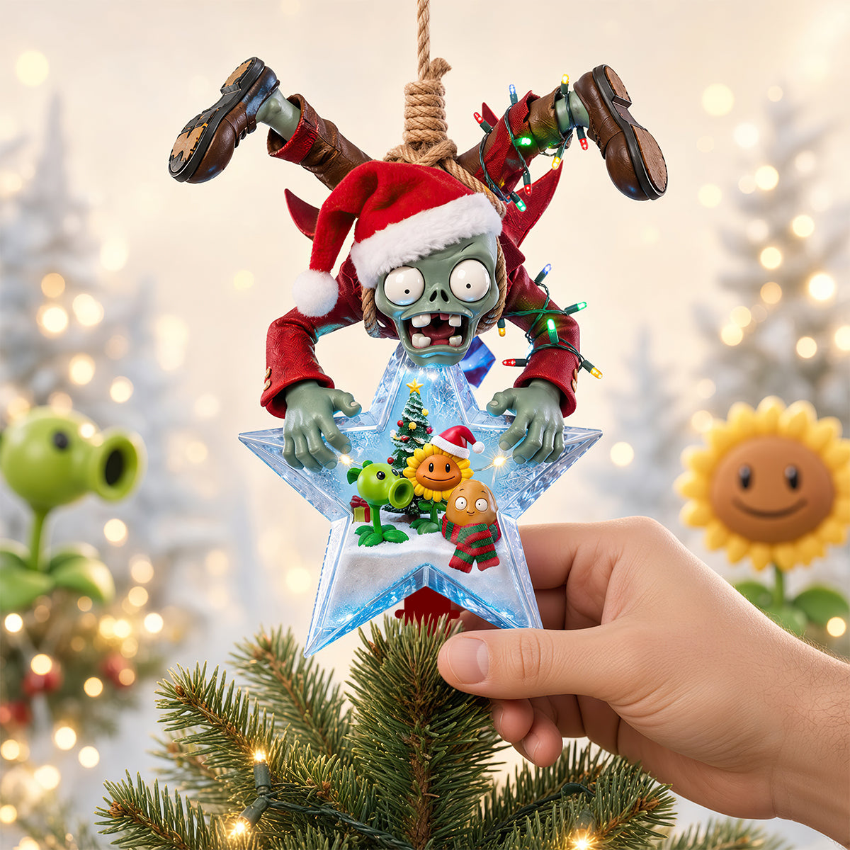 The Star Thief Tree Topper - Personalized Gifts 02qhdt270826
