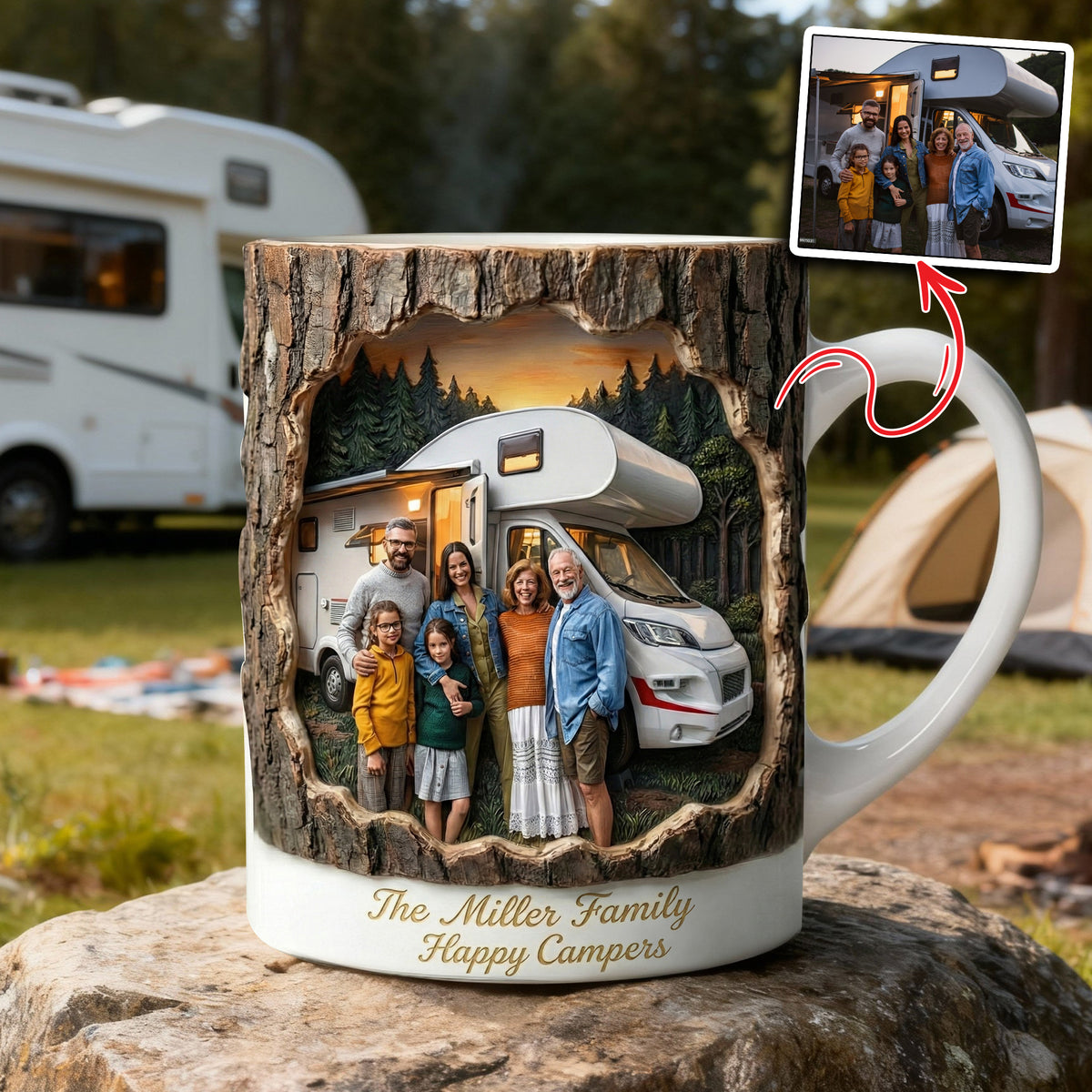 Camping Coffee Mug - Custom Photo Gifts 04hulu311225-Homacus
