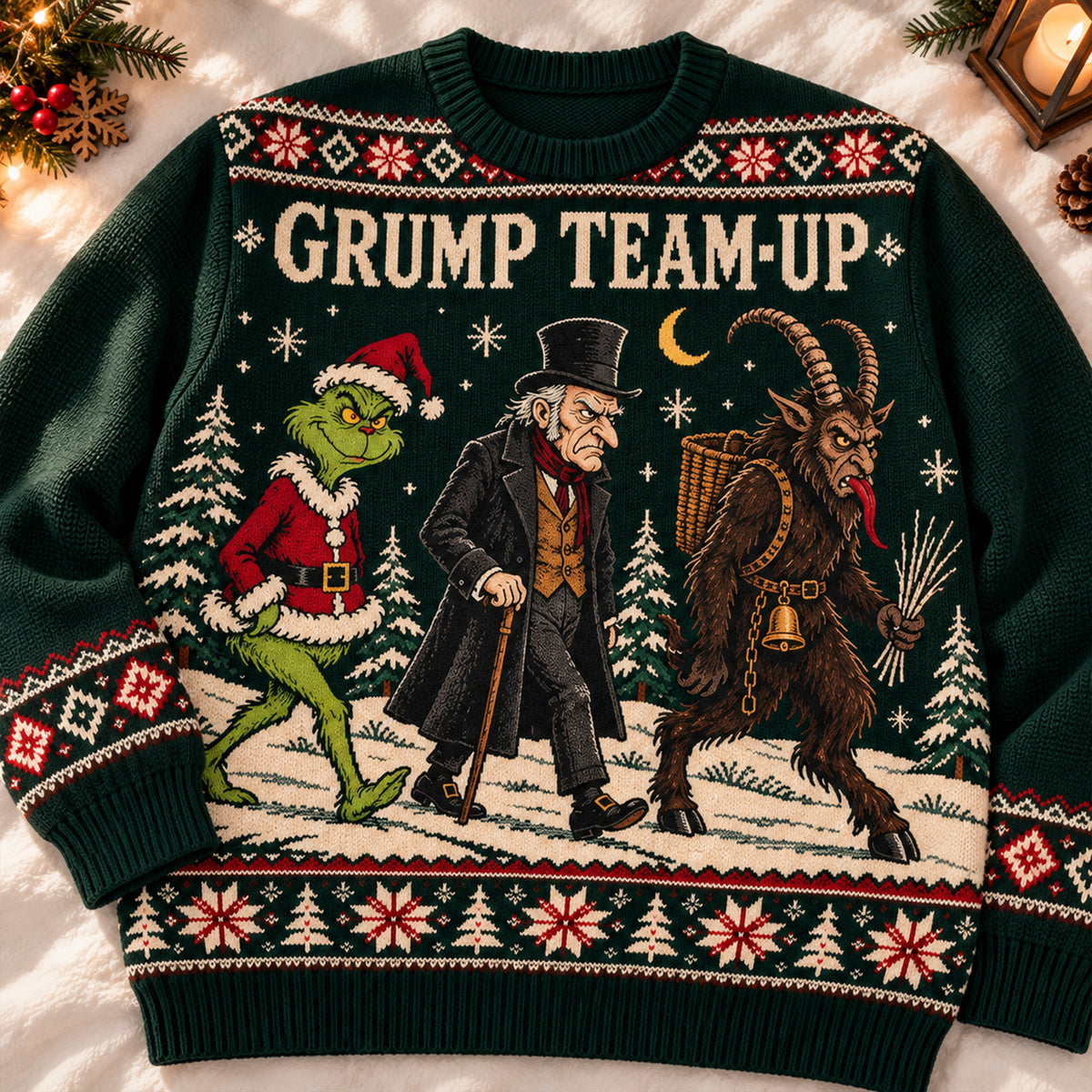 Curmudgeon Ugly Sweater, Personalized Gifts For Christmas 04qhlu221026-Homacus