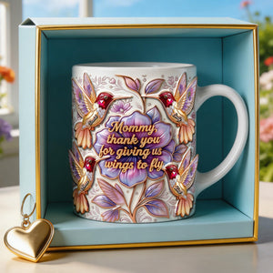 Hummingbirds Coffee Mug - Personalized Gifts For Mom 04paqn110426-Homacus