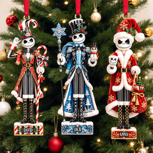 Skeleton Nutcracker Christmas Ornament - Personalized Gifts For Christmas 03tytn171026-Homacus