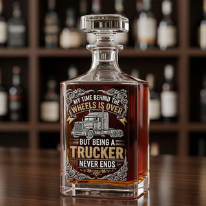 Personalized Retirement Gifts For Drinking Lover Old Truckers Bottle 01patn250825-Homacus