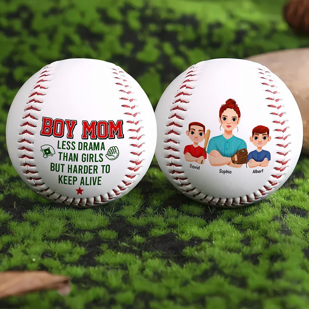 Personalized Gift For Mom Baseball Mother's Day Baseball Mom 01ACQN060425HG-Homacus
