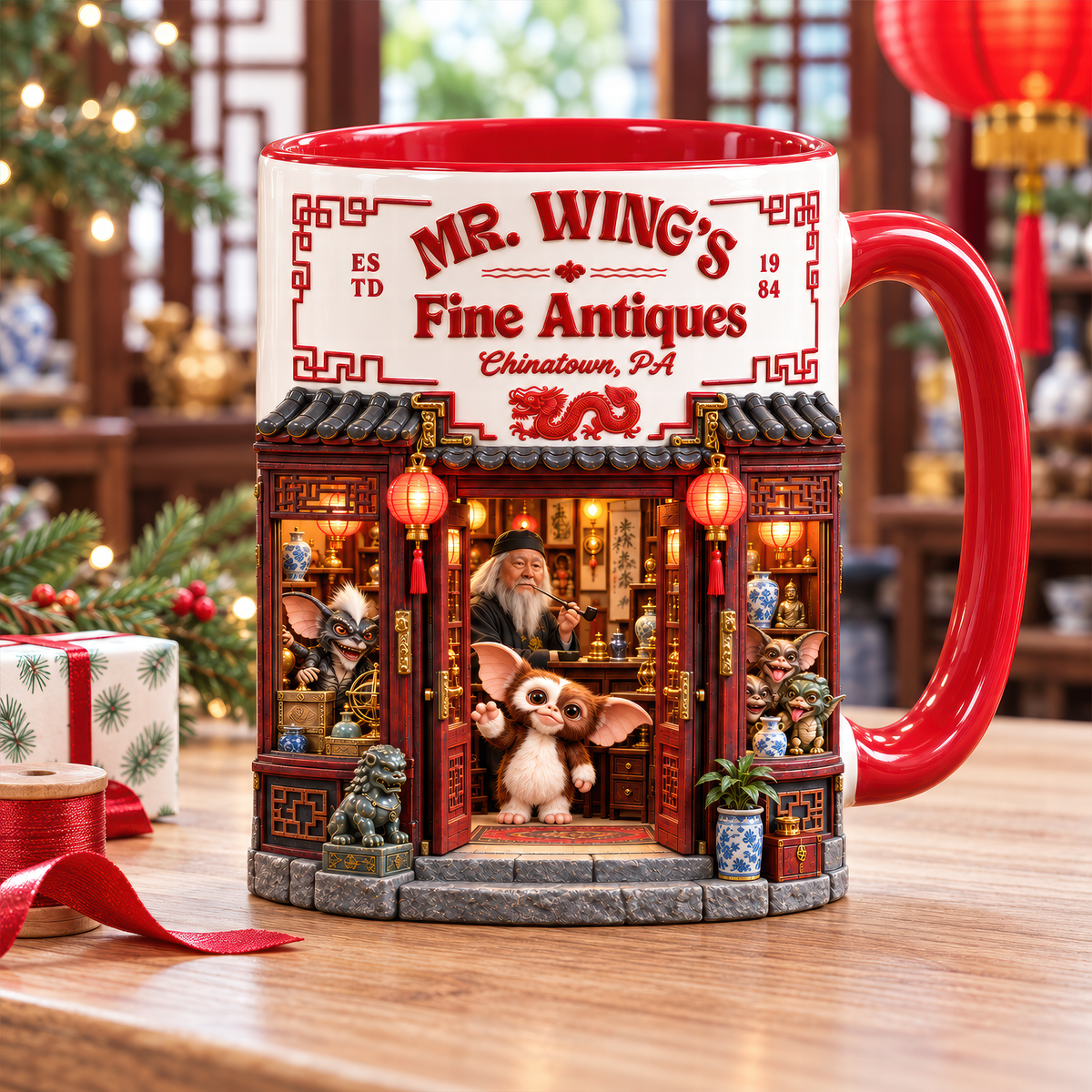 Mystic Shop Red Accent Mug, Personalized Gifts 03qhqn121026-Homacus