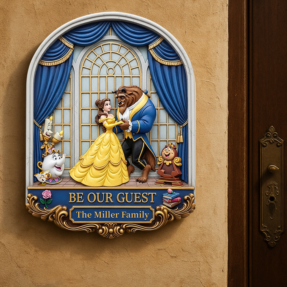 Fairy Tale Couple Wood Sign Personalized Gifts For Family 01qhdt300525-Homacus