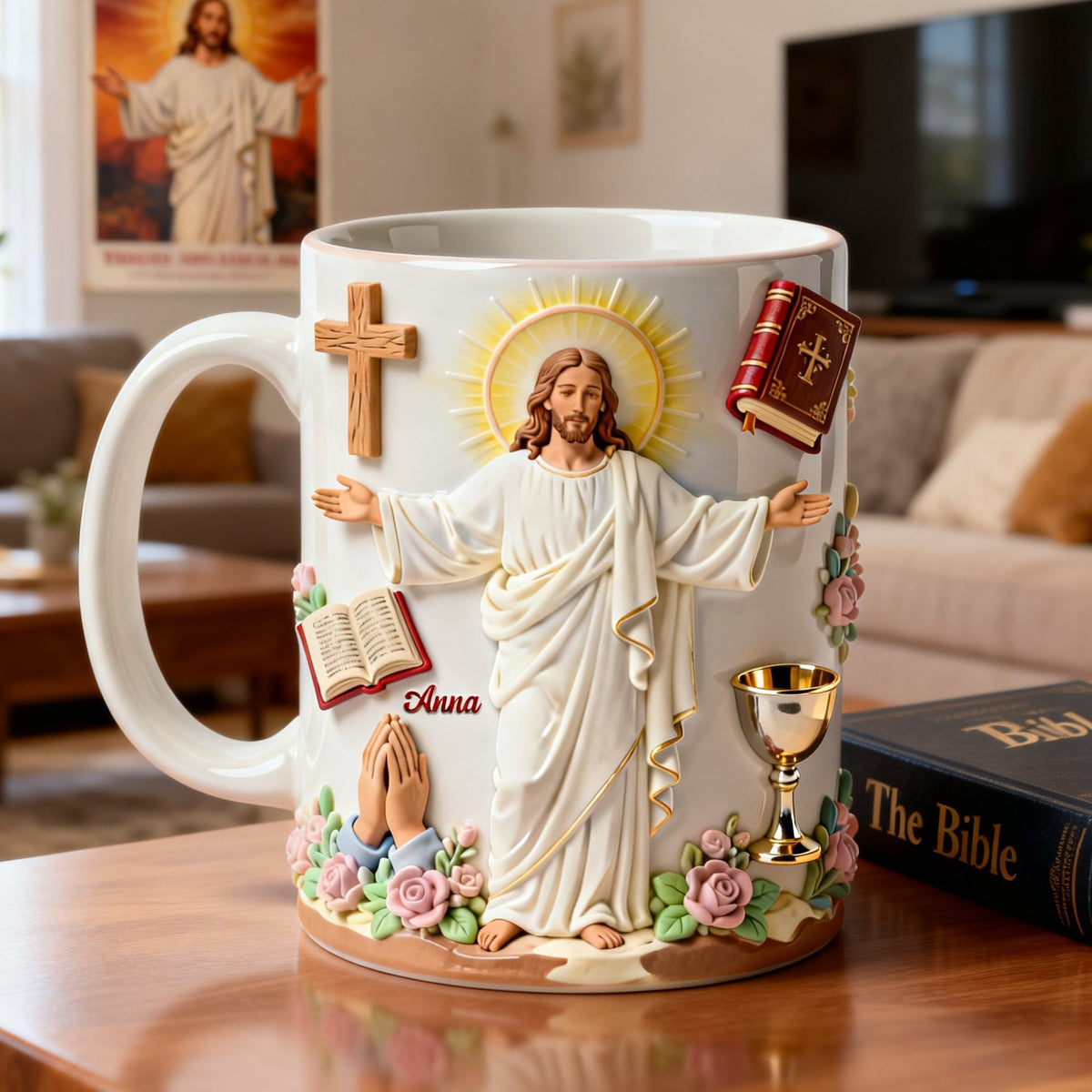 Faith In Christ Coffee Mug - Personalized Gift For Christian 05NATN311225-Homacus