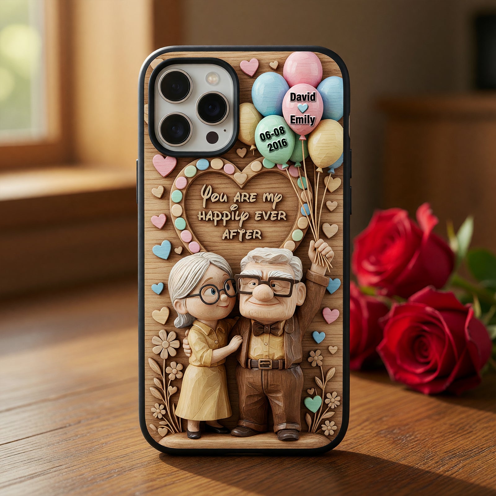 Eternal Love Phone Case, Personalized Gifts For Couple 06qhqn100626-Homacus