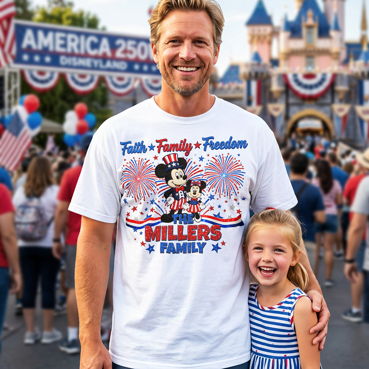Celebrated 4th Of July Shirt - Personalized Gifts For Family 02pata010626-Homacus