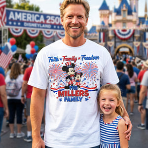 Celebrated 4th Of July Shirt - Personalized Gifts For Family 02pata010626-Homacus