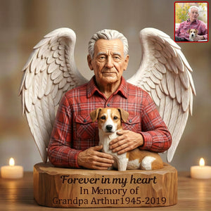 In Loving Memory Acrylic Plaque – Custom Photo Gifts For Loved Ones 03huqn220126