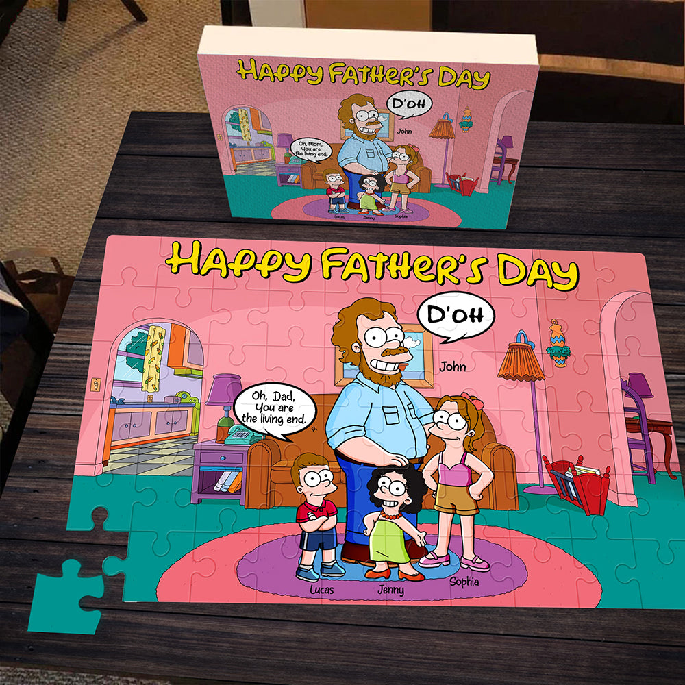 Personalized Gifts For Dad Jigsaw Puzzle 02totn140425pa-Homacus